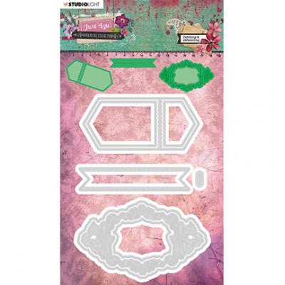 StudioLight Cutting & Embossing Die Botanical Collection - Nr. 09 Etiketten